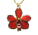Pendentif Orchidée "Ascocenda"