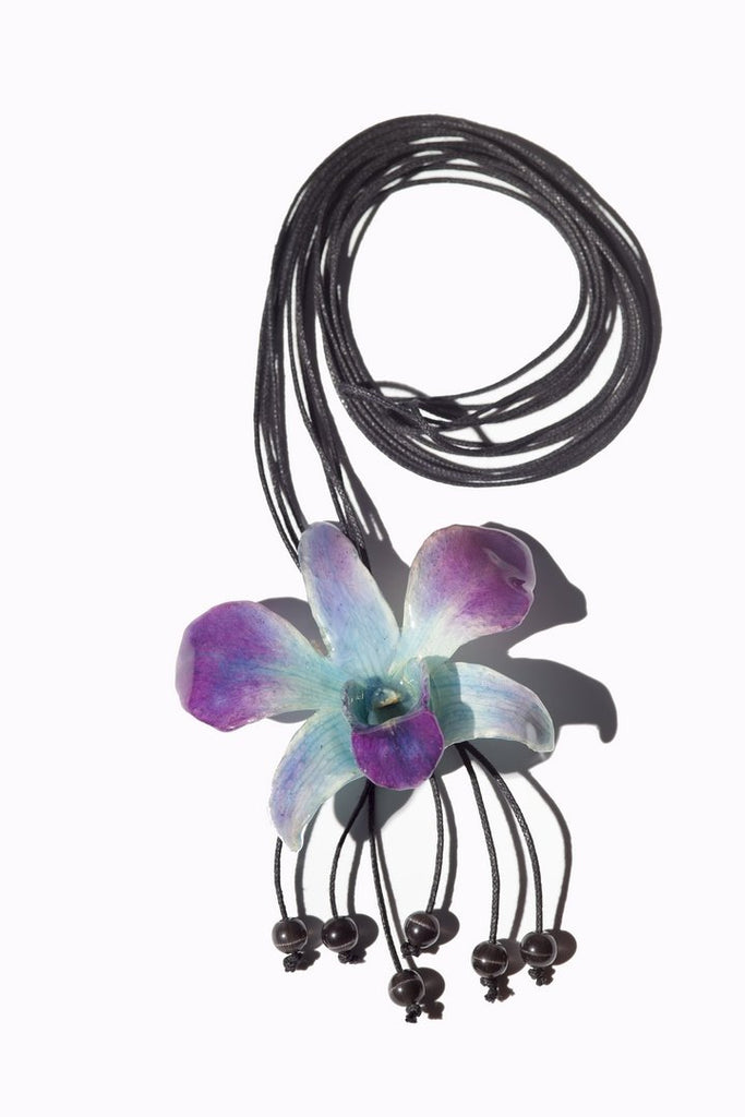 Cordon "Orchidée Naturelle Dendrobium"