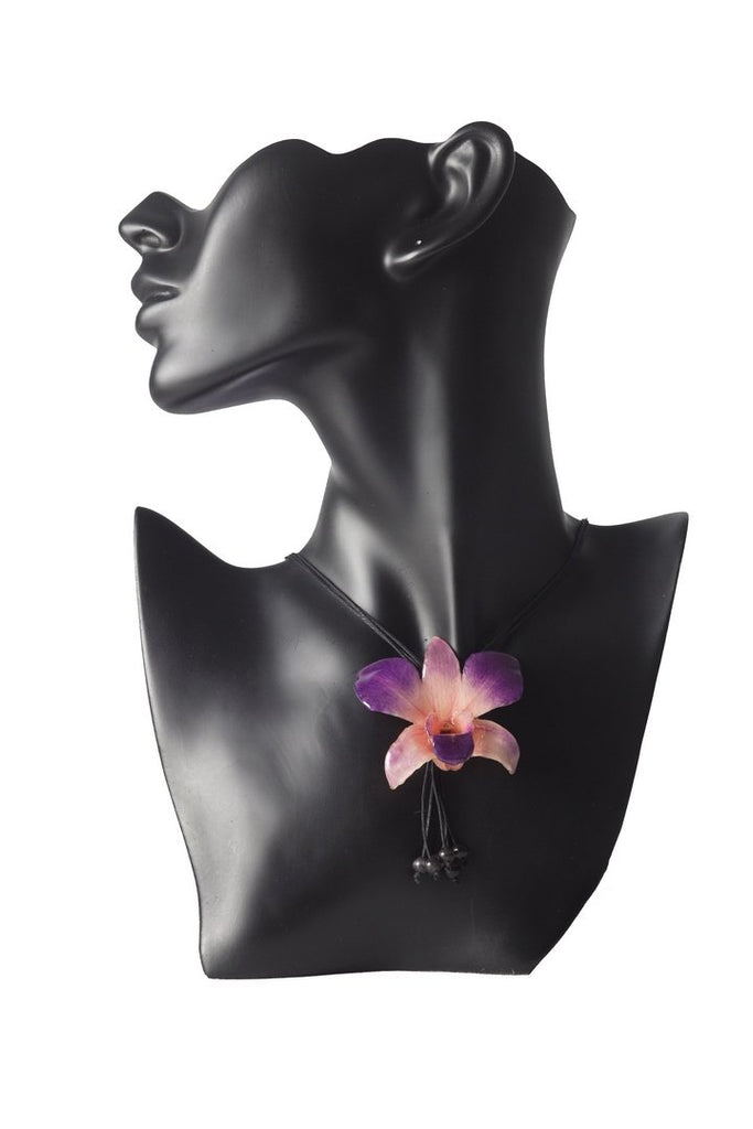 Cordon "Orchidée Naturelle Dendrobium"