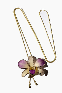 Collier Orchidée 