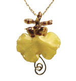 Pendentif Orchidée "Oncidium"