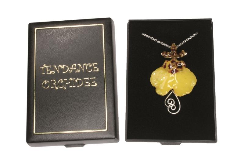 Pendentif Orchidée "Oncidium"